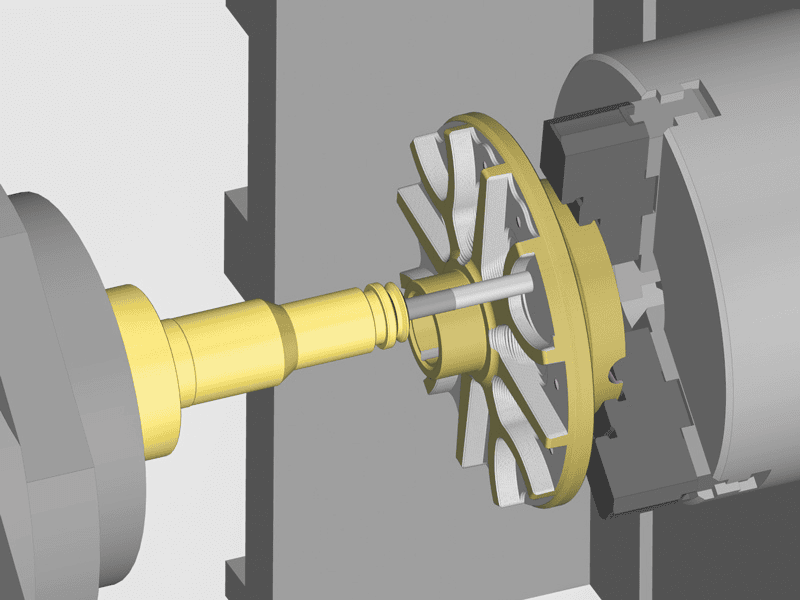 ESPRIT CAM per Multitasking