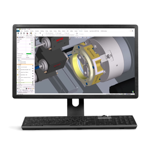 Esprit edge software cad cam venduto e customizzato da Auton Sistemi