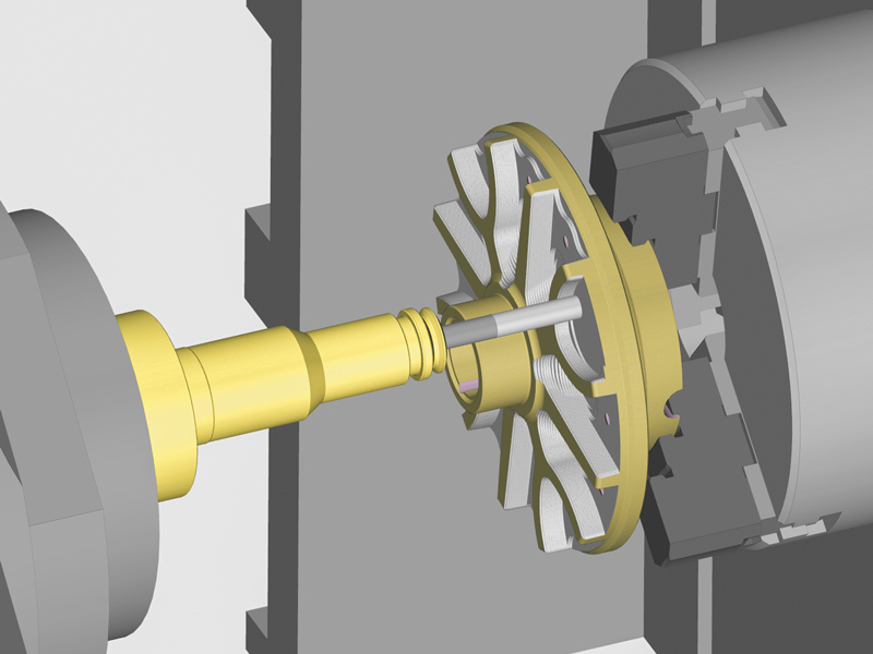 ESPRIT CAM per Multitasking