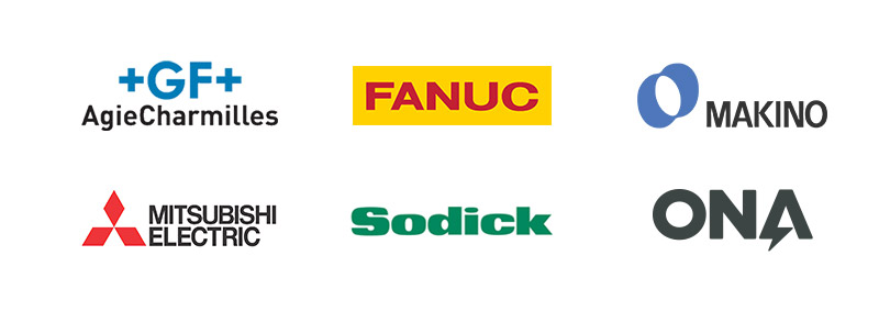 wire edm partner logos